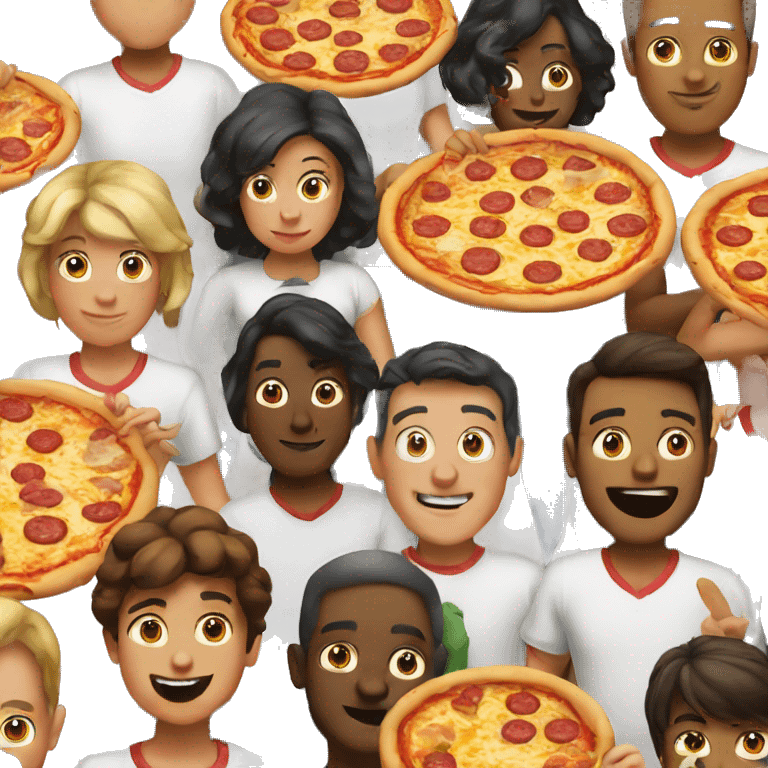 Pizza party emoji