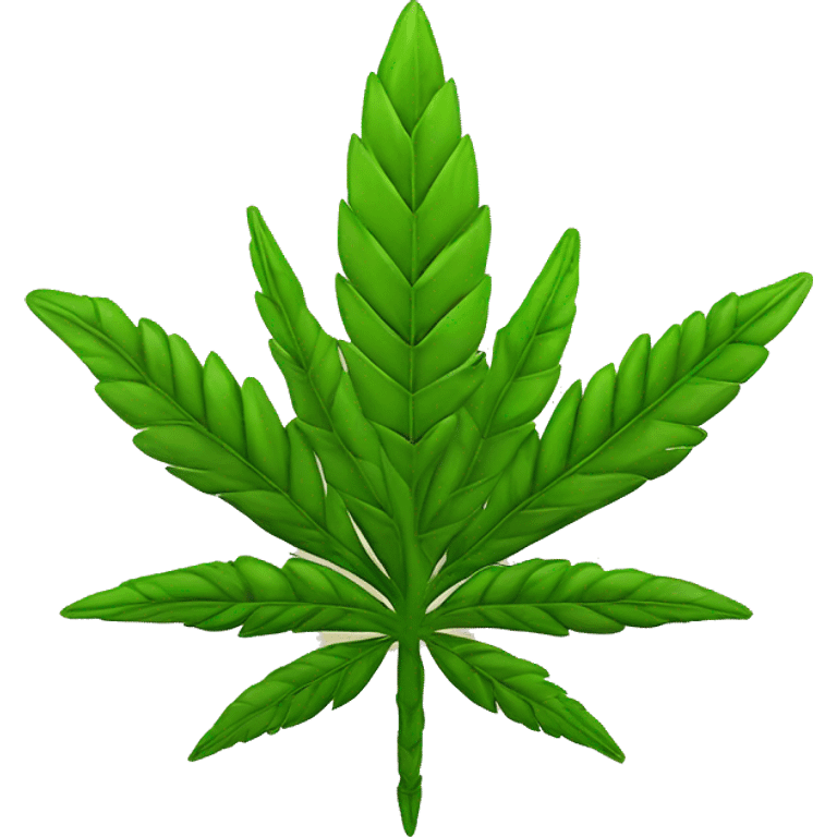 F-16 and hemp leaf emoji