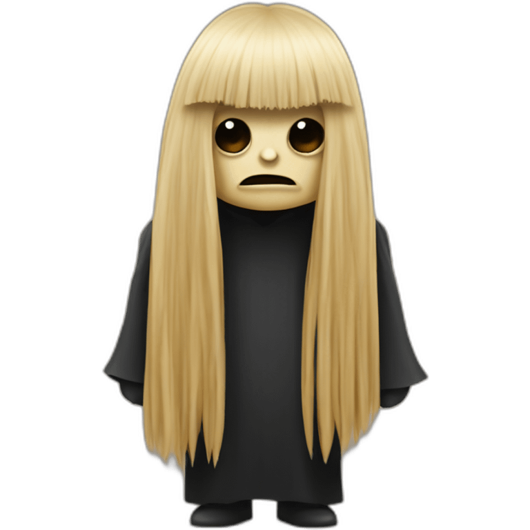 cute cousin it addams emoji