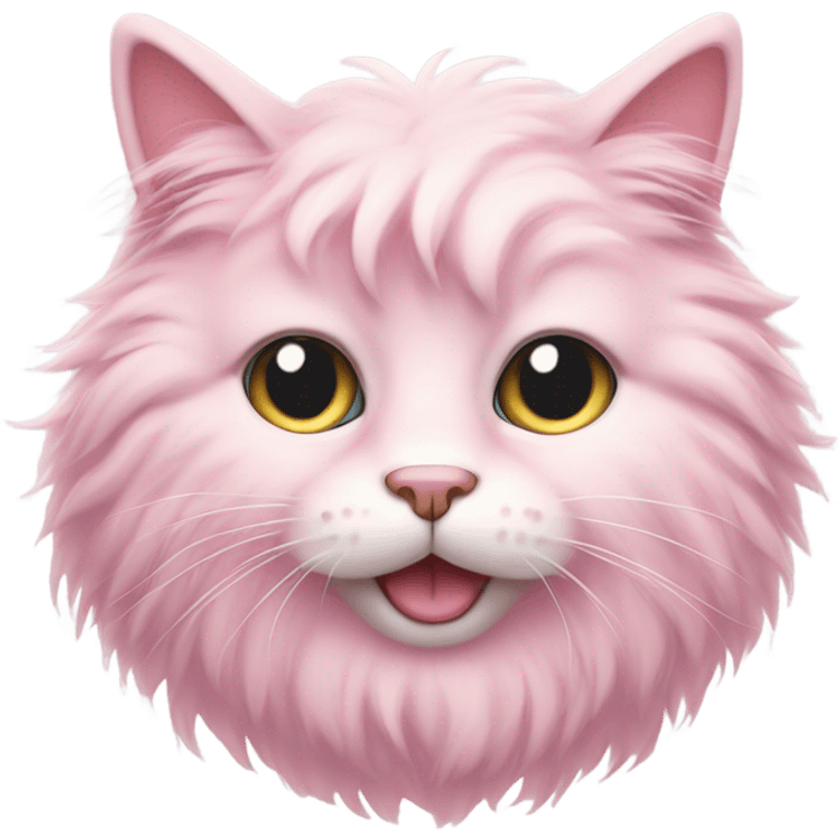 Light pink cat emoji