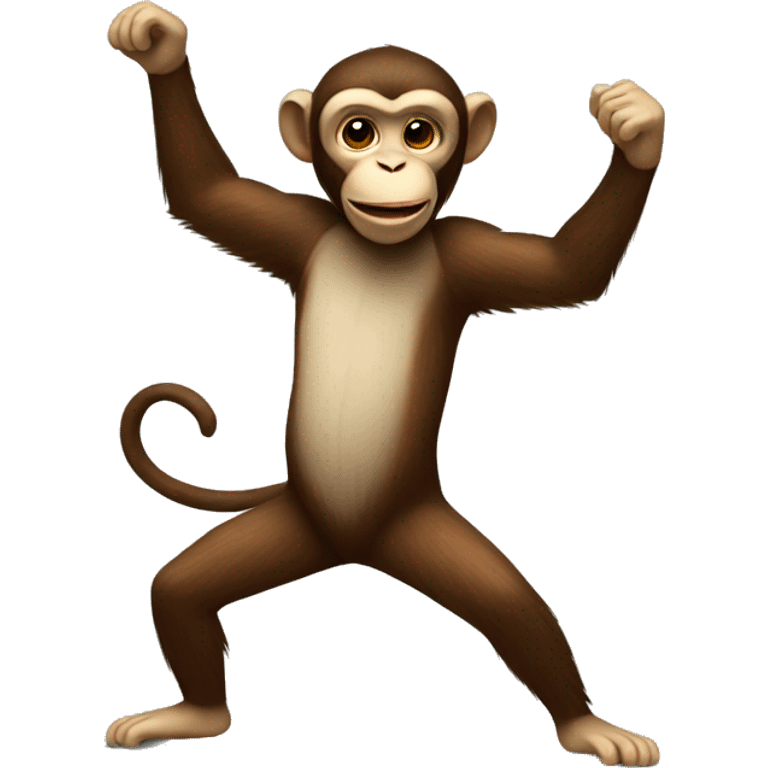 Dancing monkey emoji