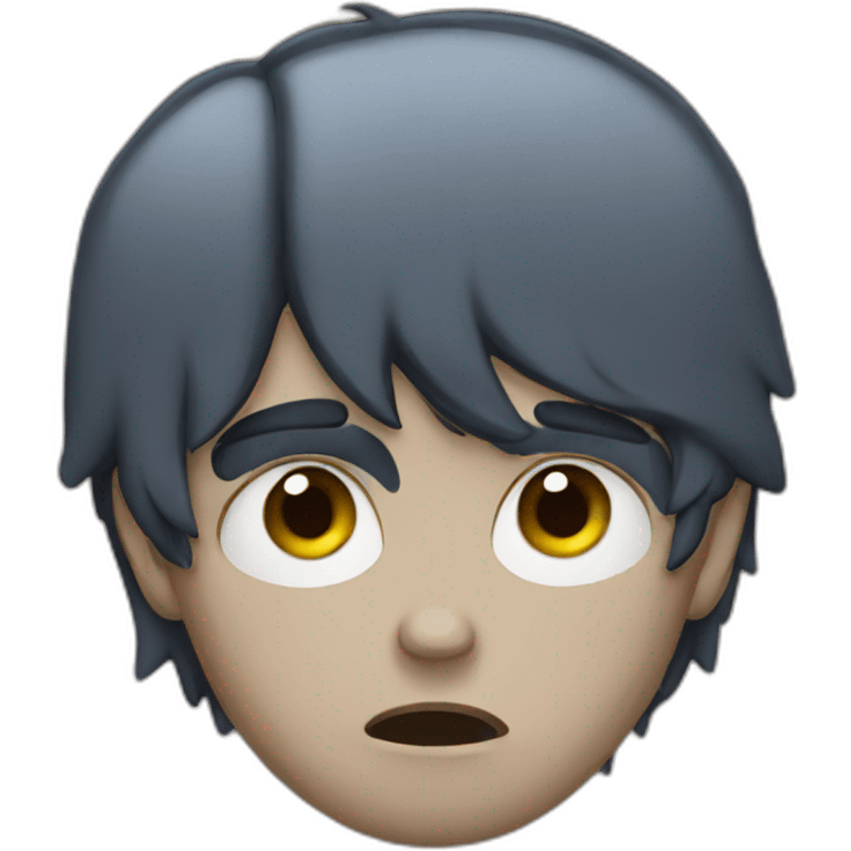 Sad boy emoji