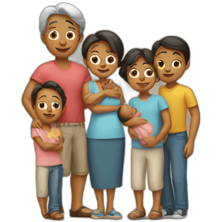 MAMA EN FAMILIA emoji