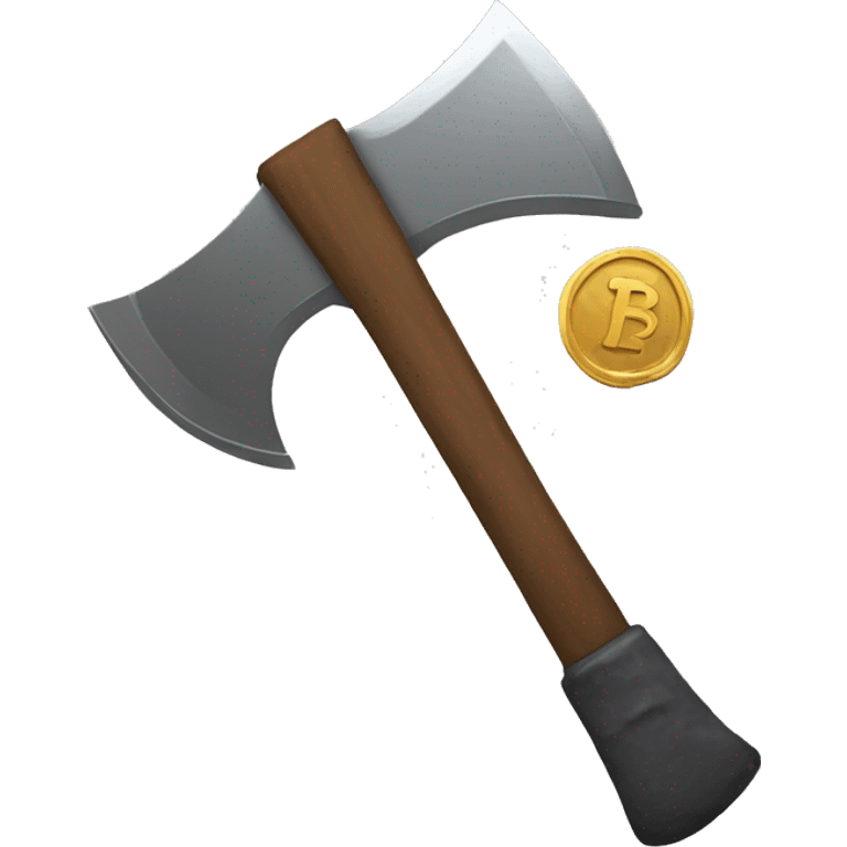 Make an emoji that has a coin design and an AX coin inside and it is for Discord emoji