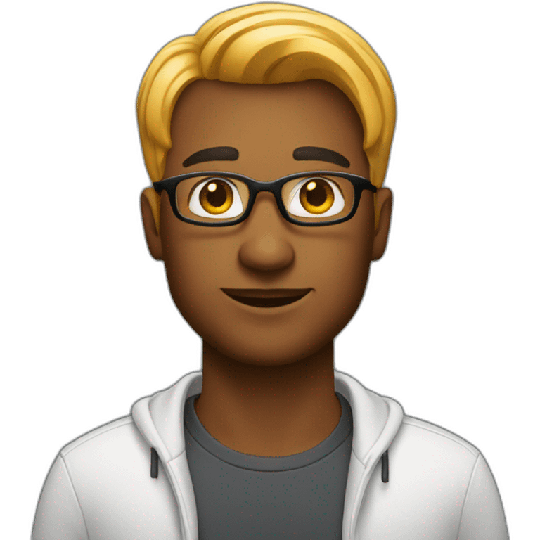 handsome web developer emoji