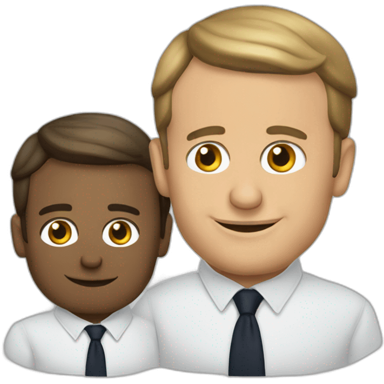 Emmanuel Macron chat emoji