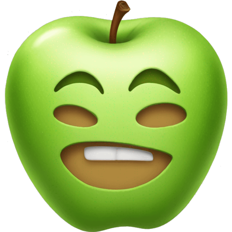 Aesthetic apple  emoji