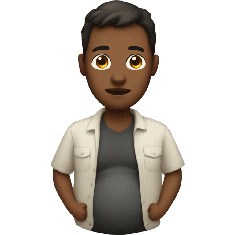 pregnant man emoji