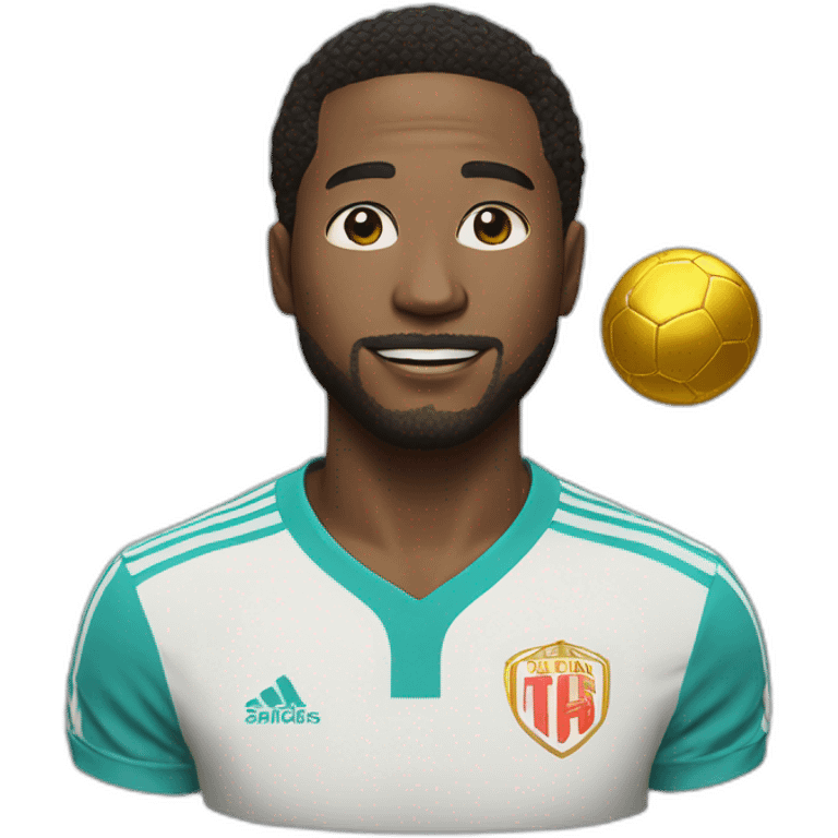 Kang in lee avec un ballon d or emoji