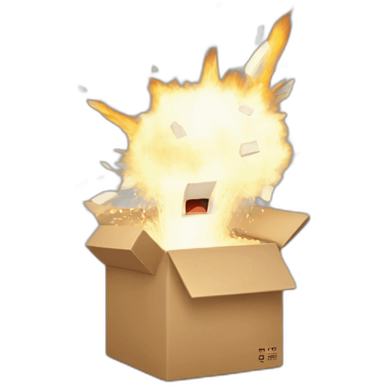 exploding inbox emoji