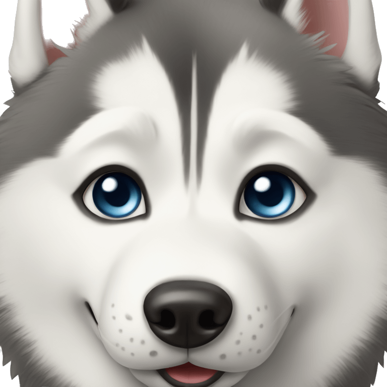 siberian husky emoji