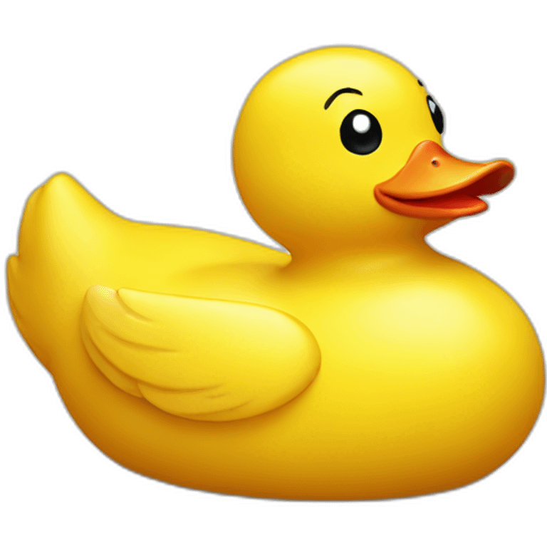 Rubber ducky emoji