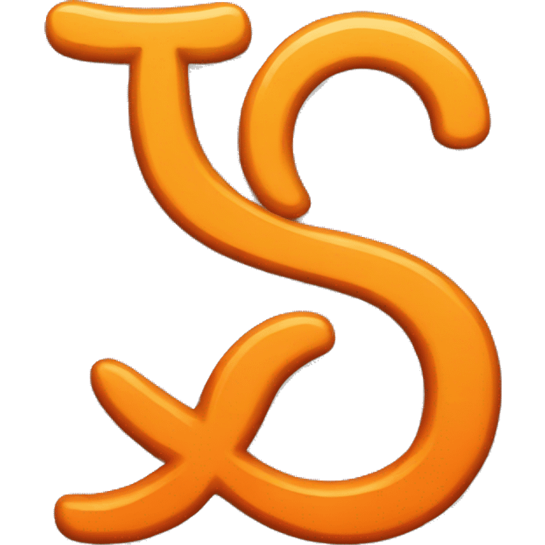 orange normally ampersand emoji