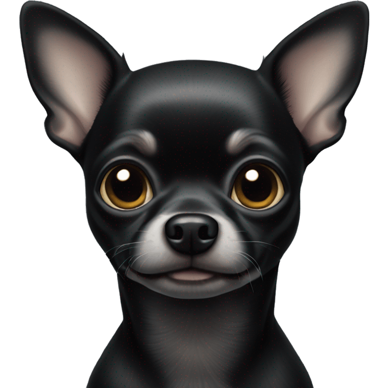 Black chihuahua emoji