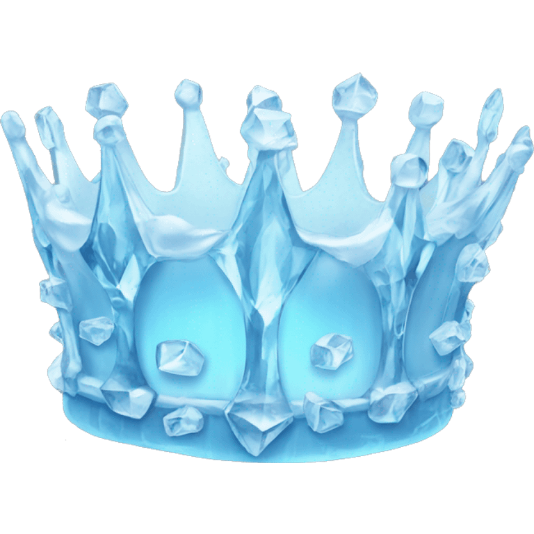 ice crown emoji