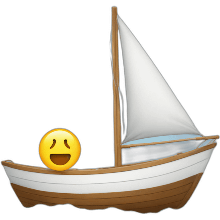 computer in a sailboat emoji