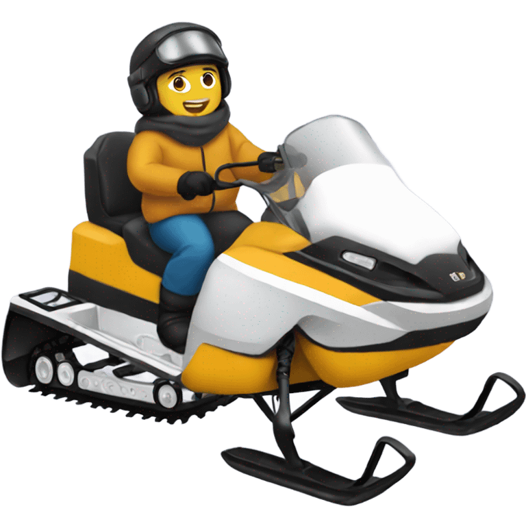 Snowmobile emoji