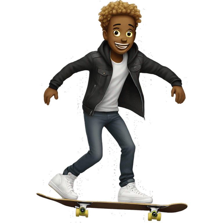 freaky skater boy emoji