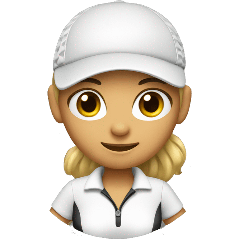 female golfer emoji