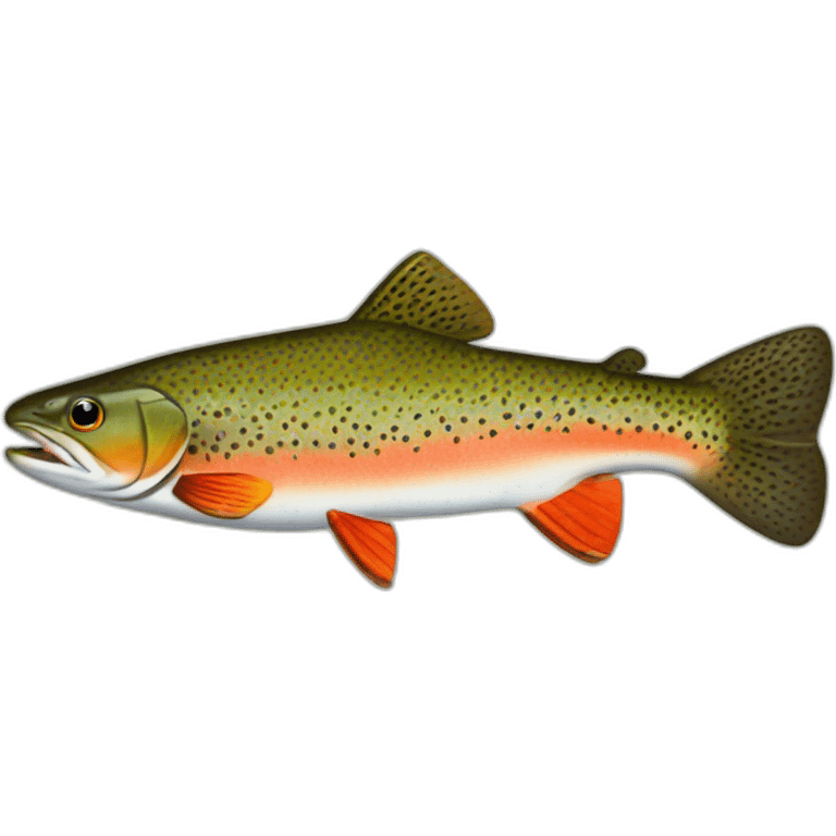 brook trout  emoji