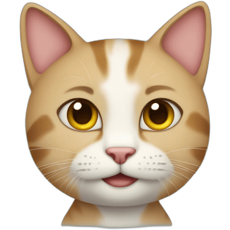 Cartoon cat emoji