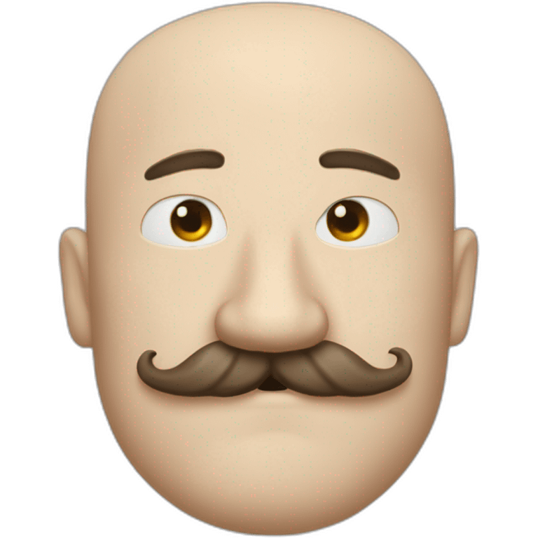 Adolf h moustache carrer emoji