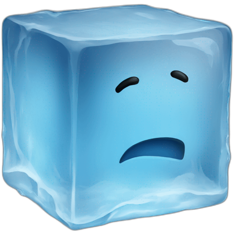 Ice cube emoji