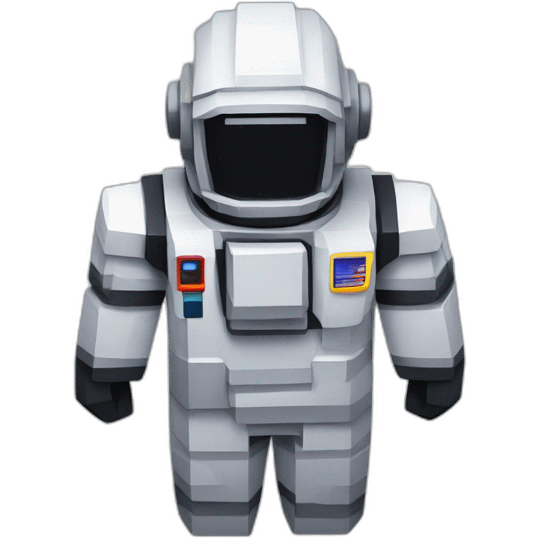 Minecraft astronaut emoji