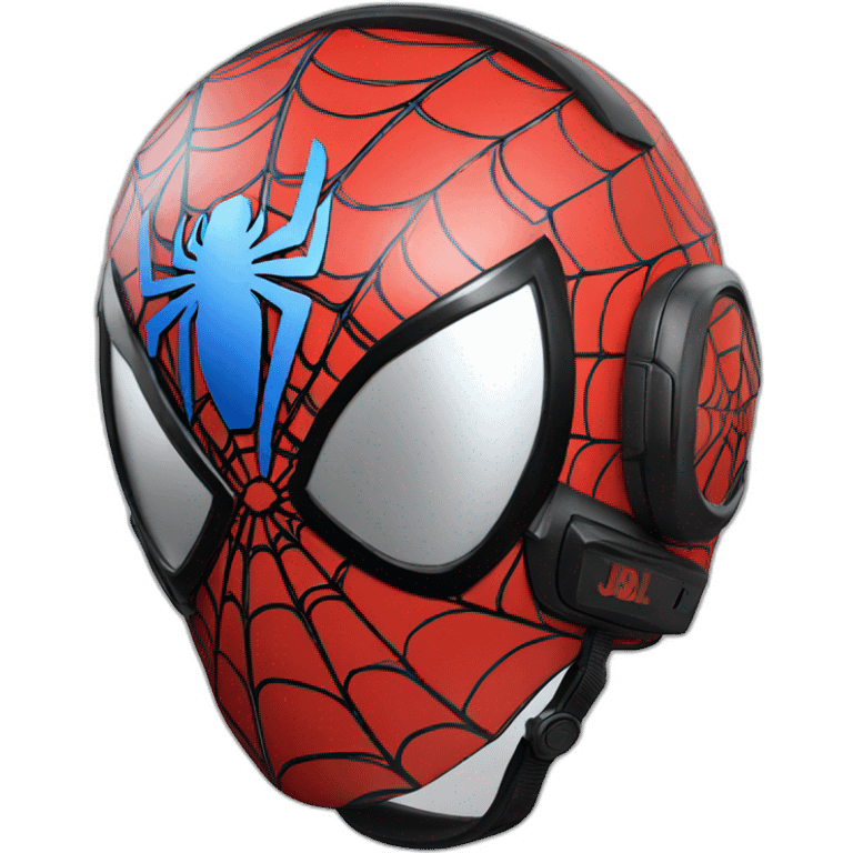 Casque JBL avec motif de spider man emoji