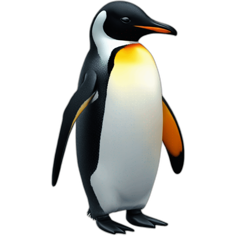 Penguin multicolor emoji