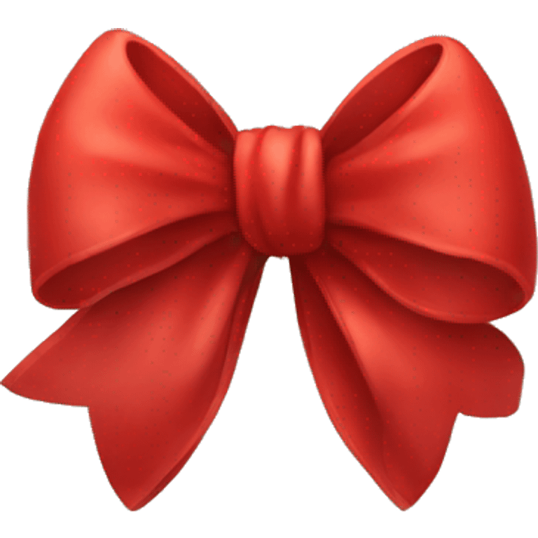 A red bow emoji