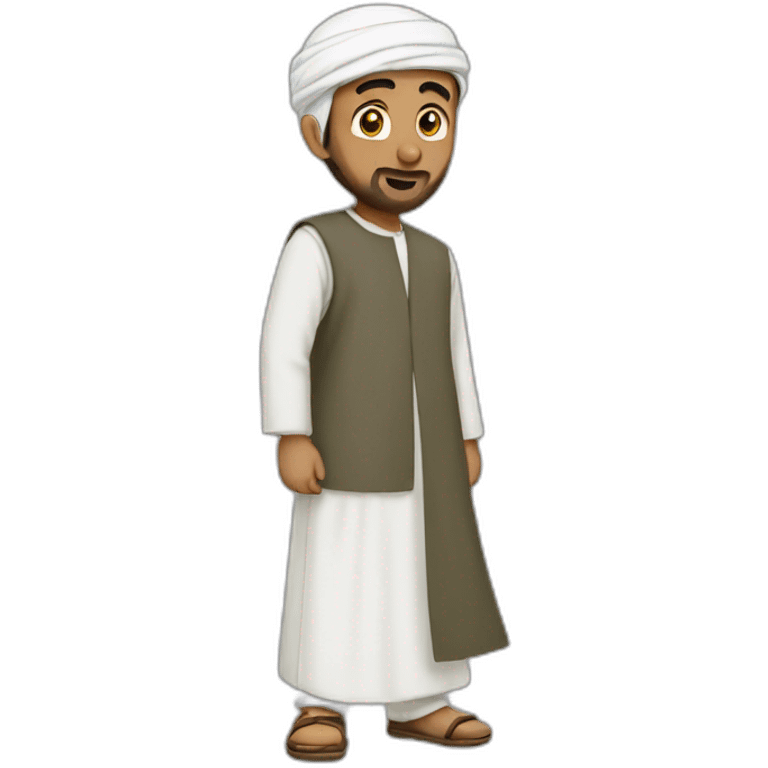 Muslim guy actions emoji