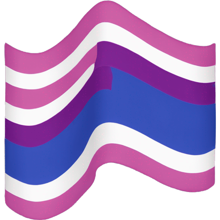 Bisexual flag emoji