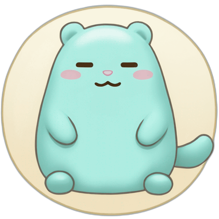 sumikkogurashi-tokage-skyblue emoji