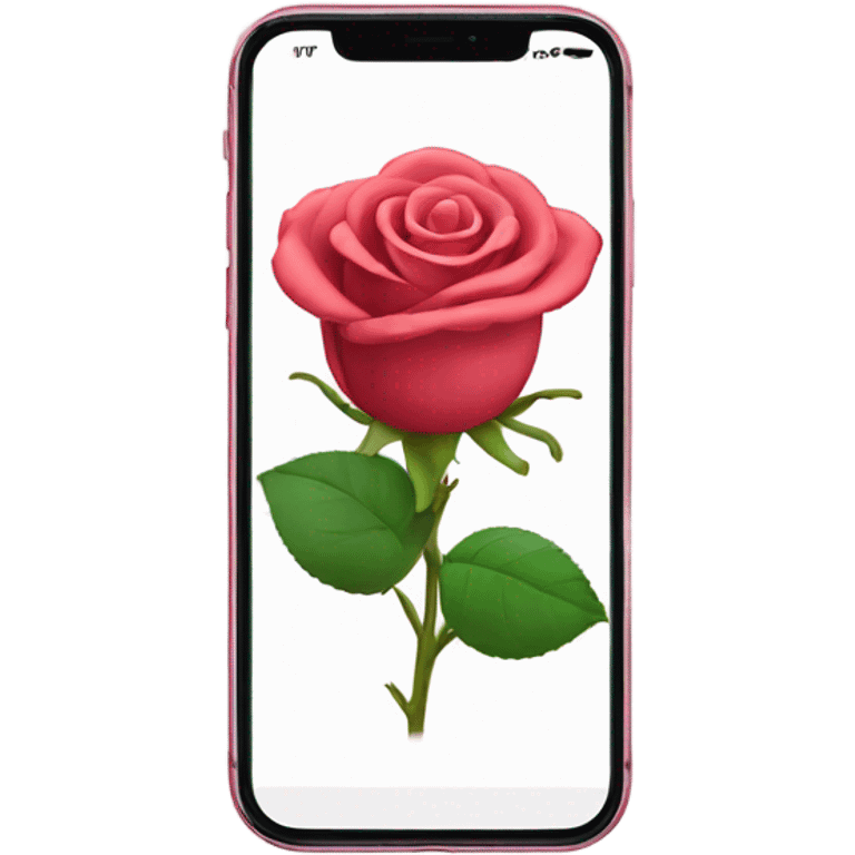 iphone 15 rose  emoji