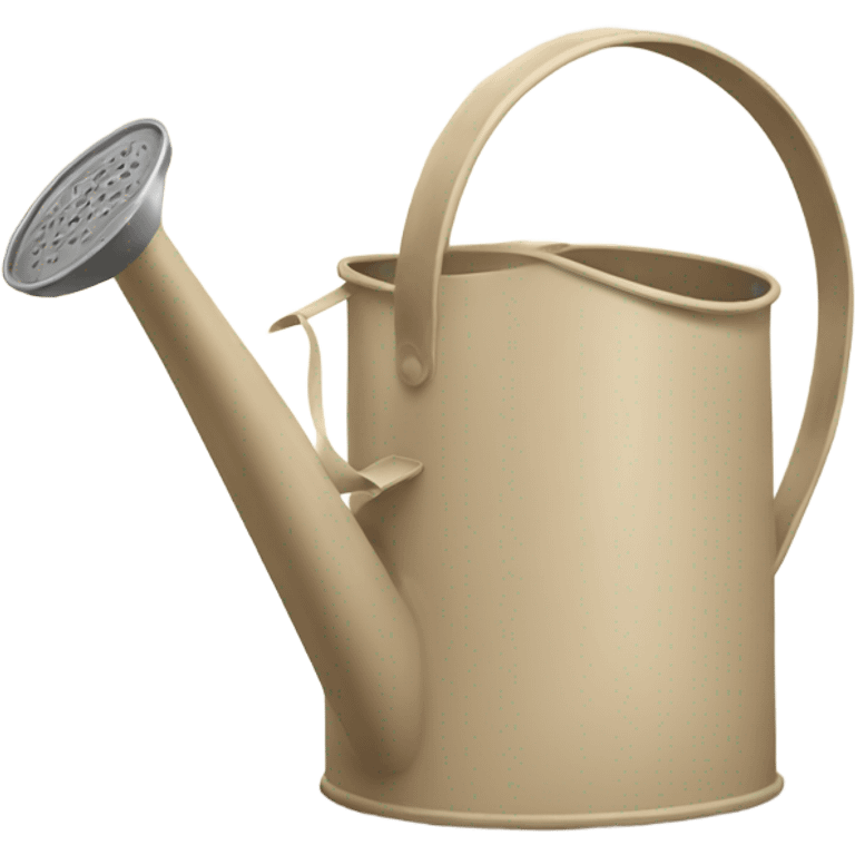 Beige watering can emoji