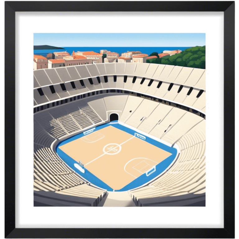 Cinematic Realistic Pula Arena, Croatia emoji emoji