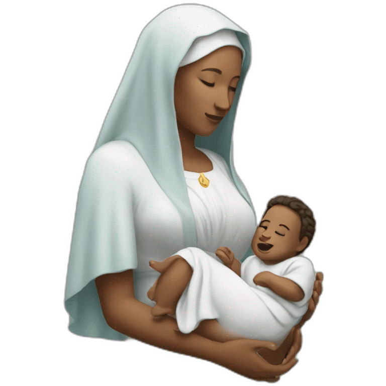 Mother Mary emoji