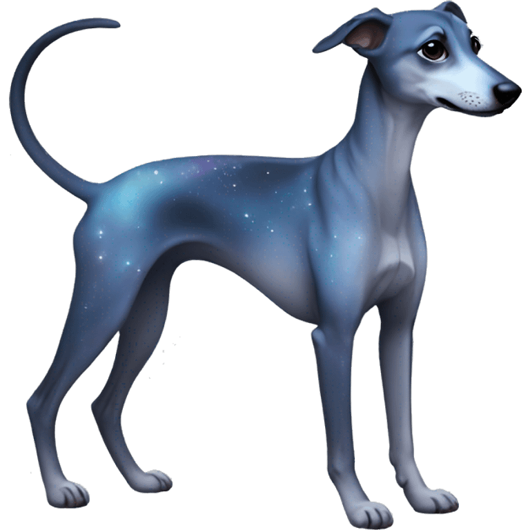 Galaxy gas whippet emoji