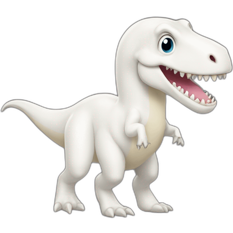 white dinosaur emoji