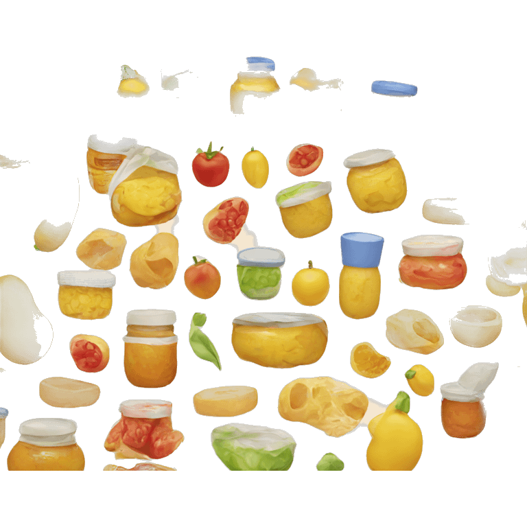 baby food emoji