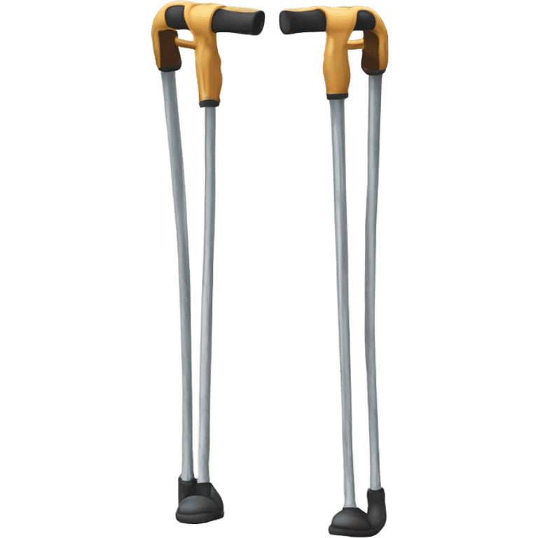 crutches
 emoji