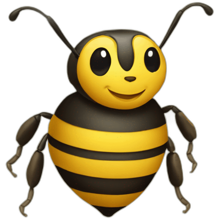 Bee with hearth  emoji