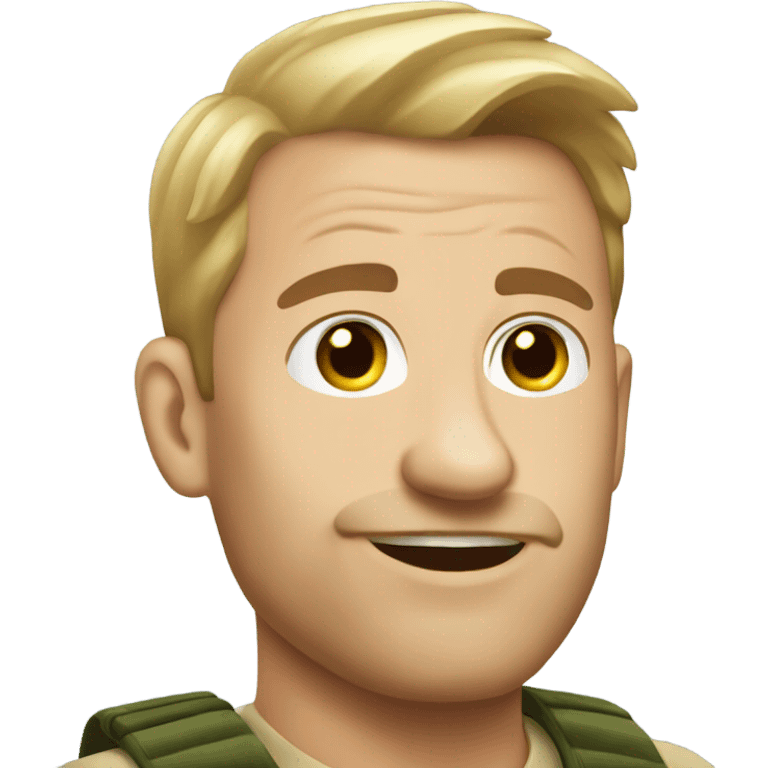 Caucasian barrack emoji