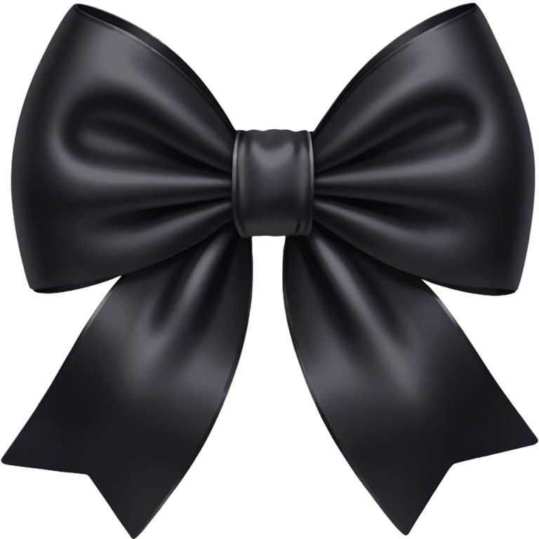 Black Bow emoji