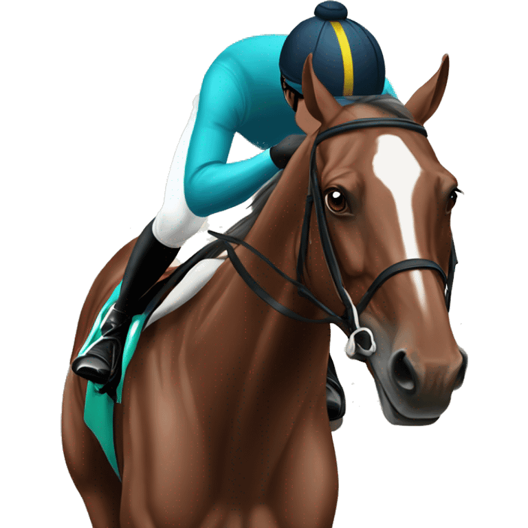 Racehorse emoji