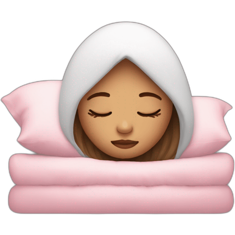 Sleep girl emoji