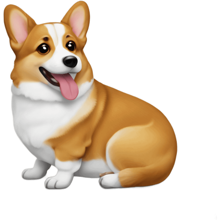 Corgi on a pillow emoji