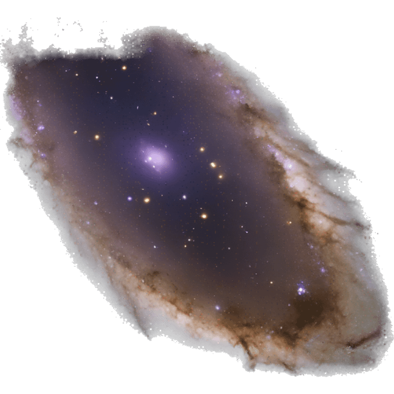 Milky Way with dark horse nebula emoji