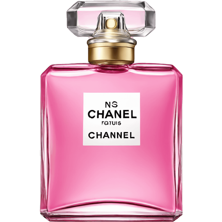 Pink Chanel perfume emoji